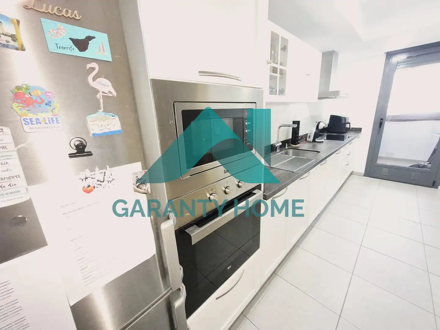 Kitchen of Flat for sale in Cáceres  with Air Conditioner and Terrace
