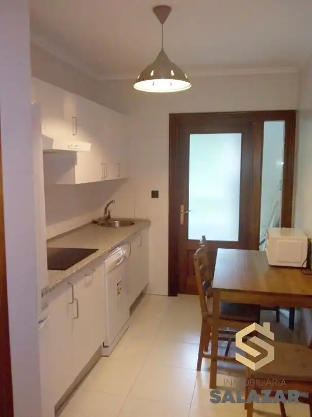 Kitchen of Flat for rent in Bilbao   with Heating, Private garden and Balcony