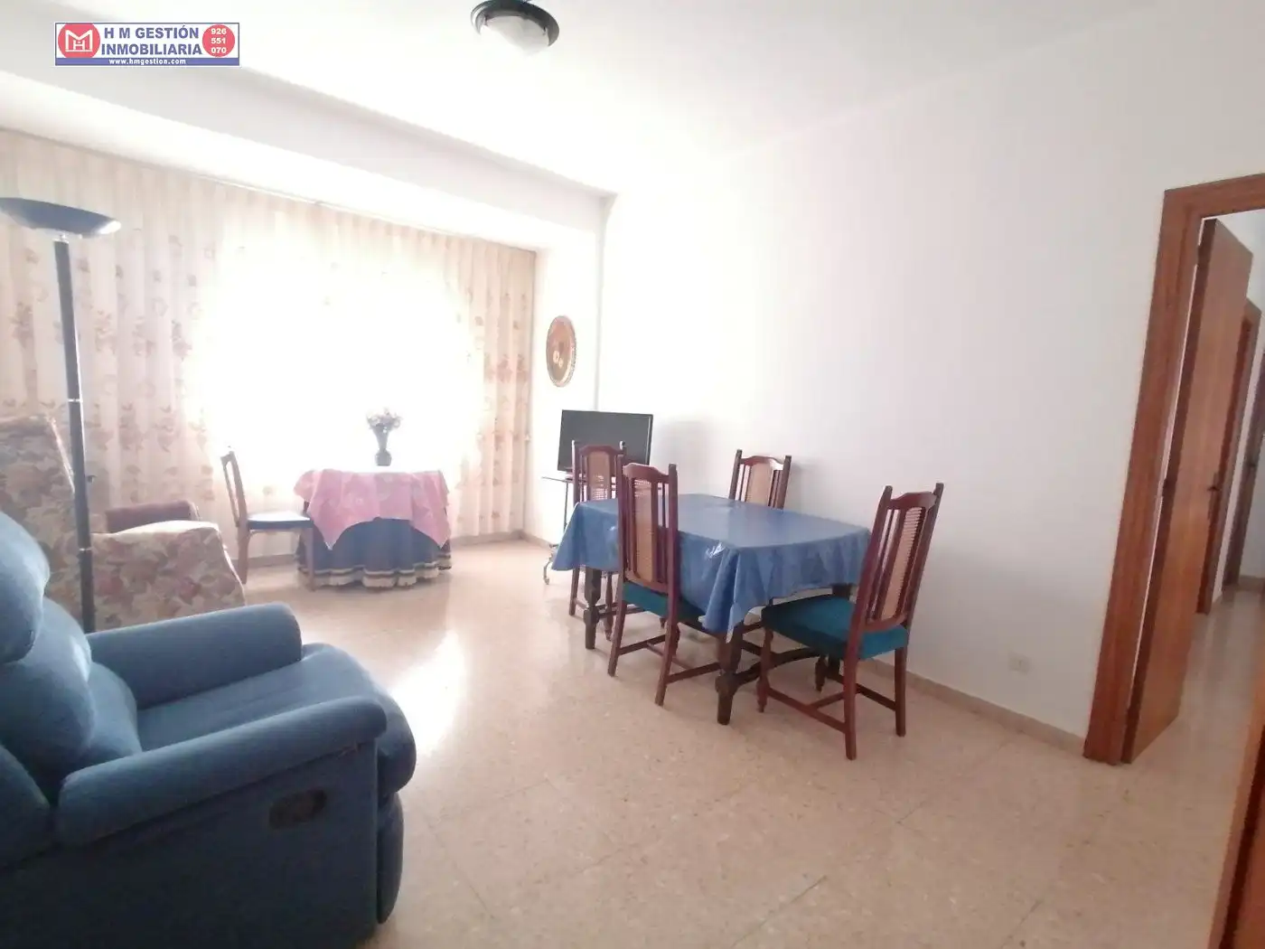 Comedor de Piso en venta en Alcázar de San Juan con Terraza, Amueblado y Balcón