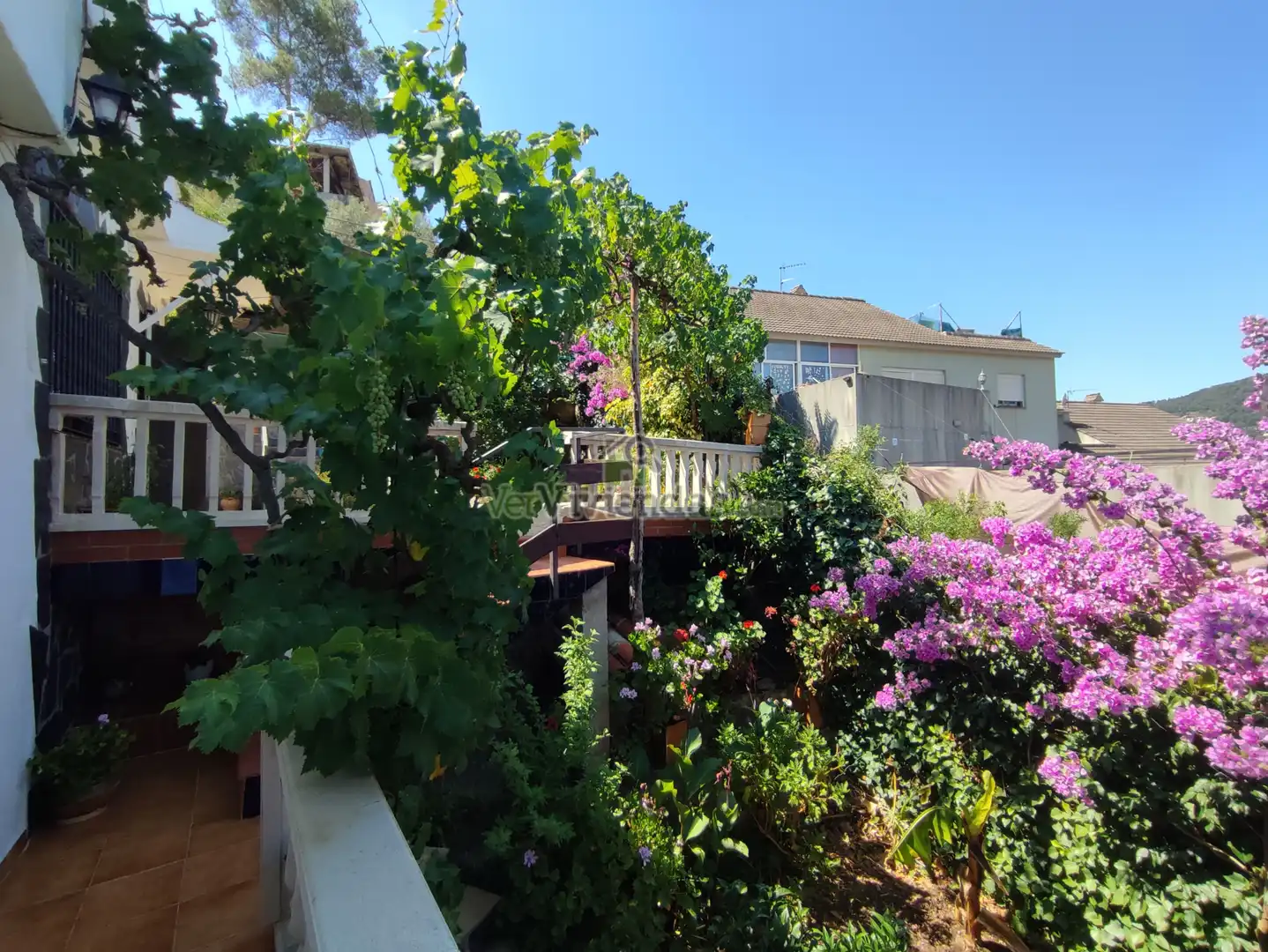 Jardín de Casa o chalet en venta en Vallirana con Calefacción, Jardín privado y Terraza