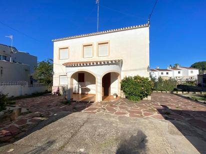 Exterior view of House or chalet for sale in Dénia  with Terrace and Furnished
