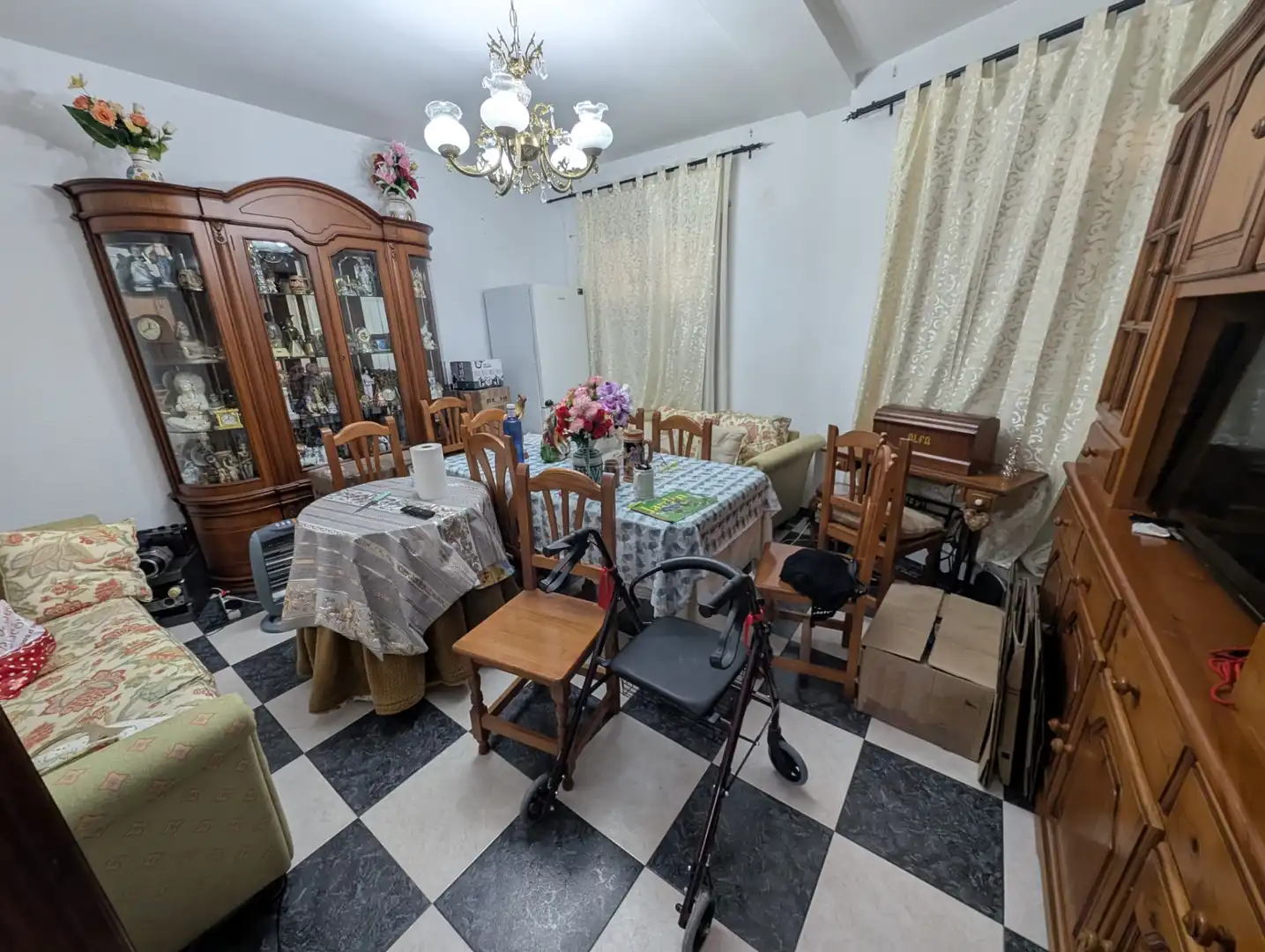 Dining room of Flat for sale in Lucena  with Air Conditioner, Heating and Terrace