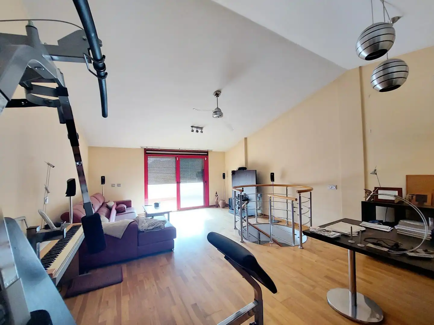 Living room of Attic for sale in Murcia  with Air Conditioner, Heating and Terrace