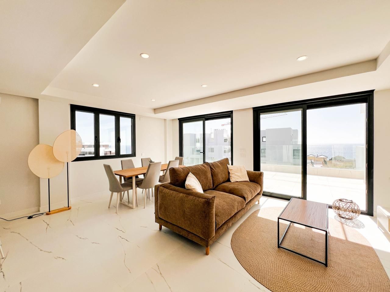 Living room of Apartment for sale in Casares  with Air Conditioner, Heating and Private garden