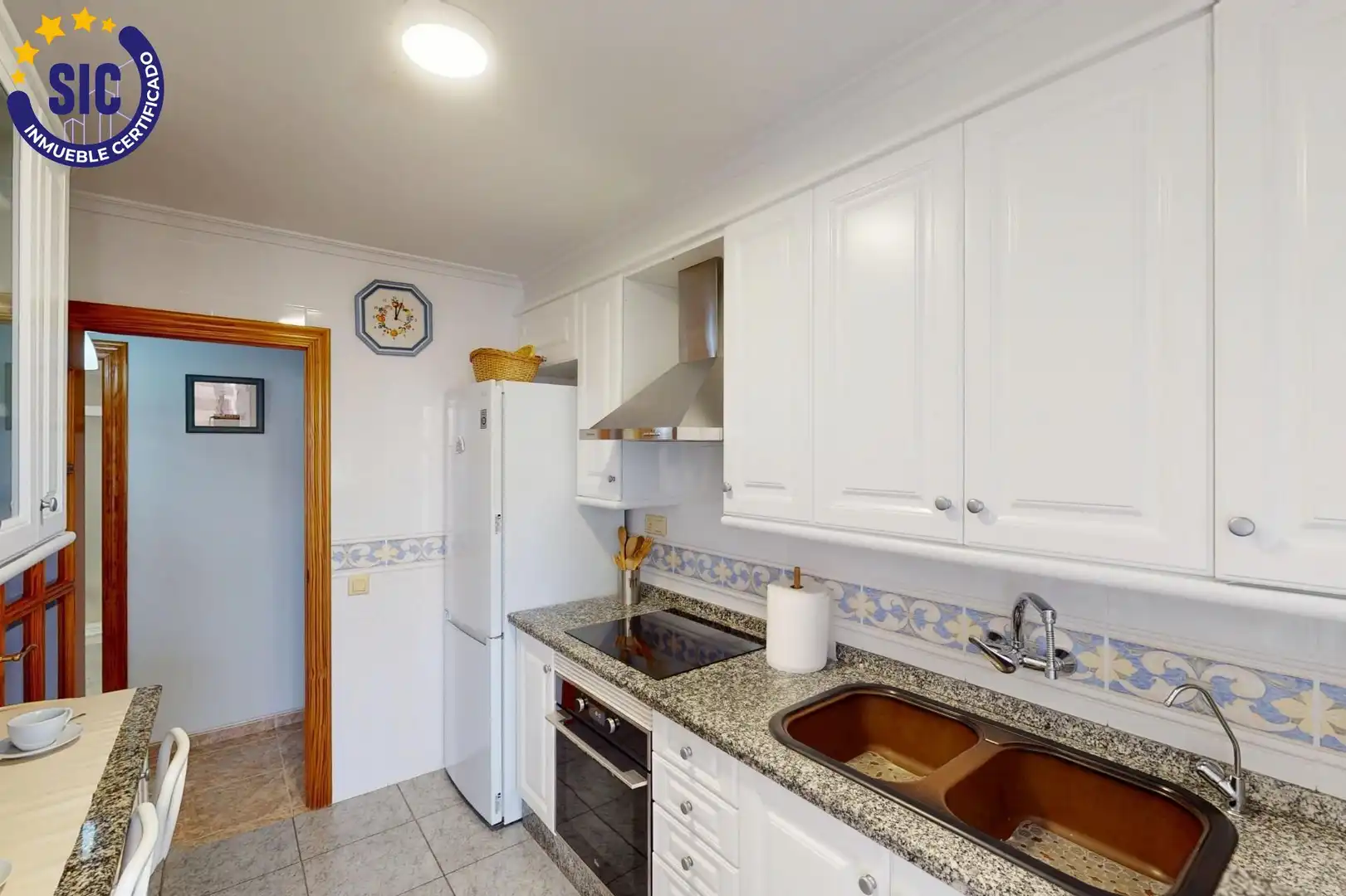 Cocina de Apartamento en venta en Benicasim / Benicàssim con Jardín privado, Terraza y Trastero