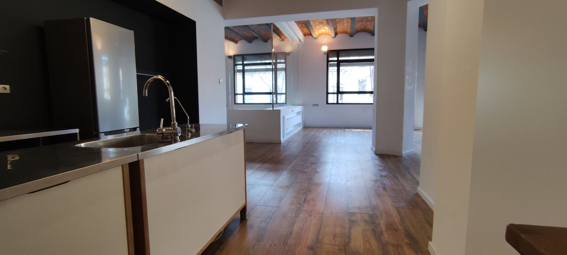 Küche von Loft zur Miete in  Barcelona Capital mit Klimaanlage und Heizung