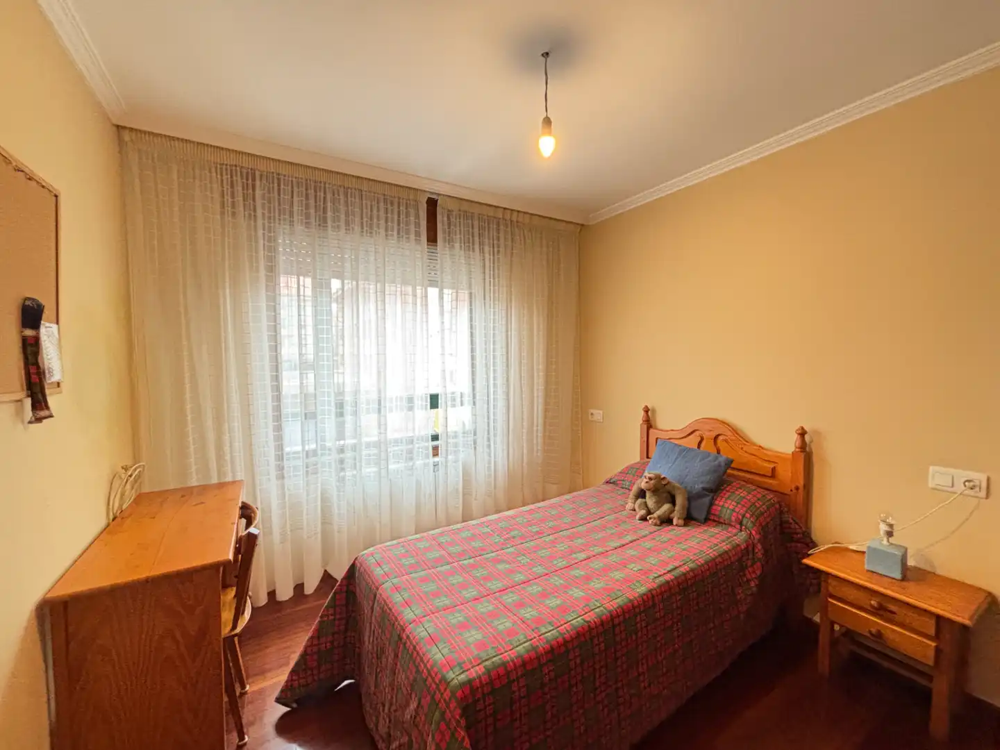 Bedroom of Flat for sale in Teo  with Heating, Storage room and Furnished