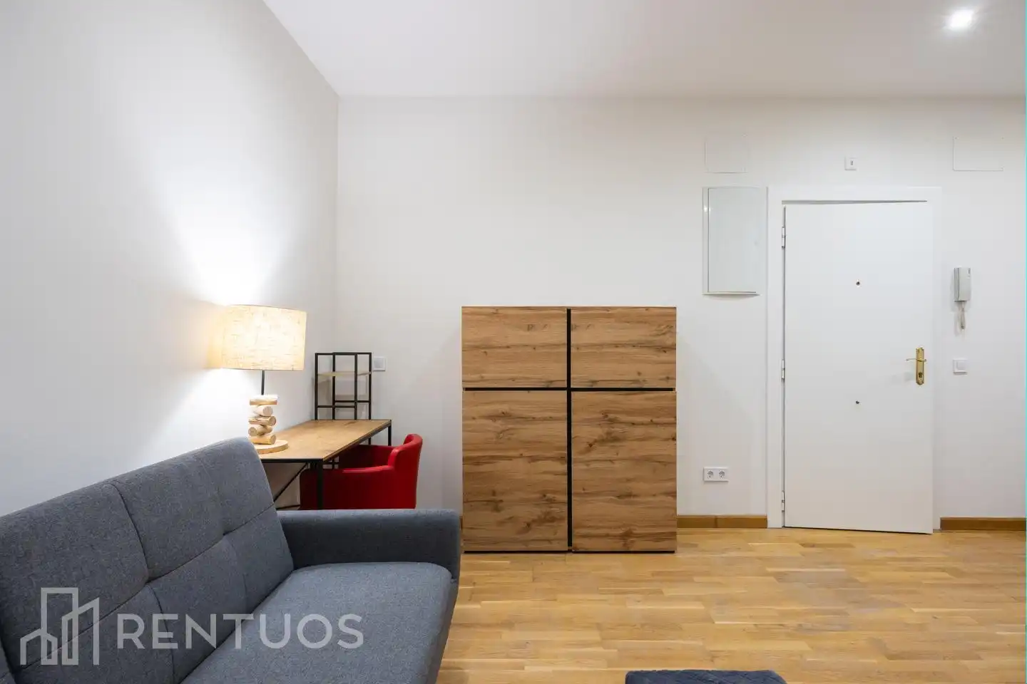 Bedroom of Flat for rent in Madrid  with Air Conditioner, Heating and Furnished