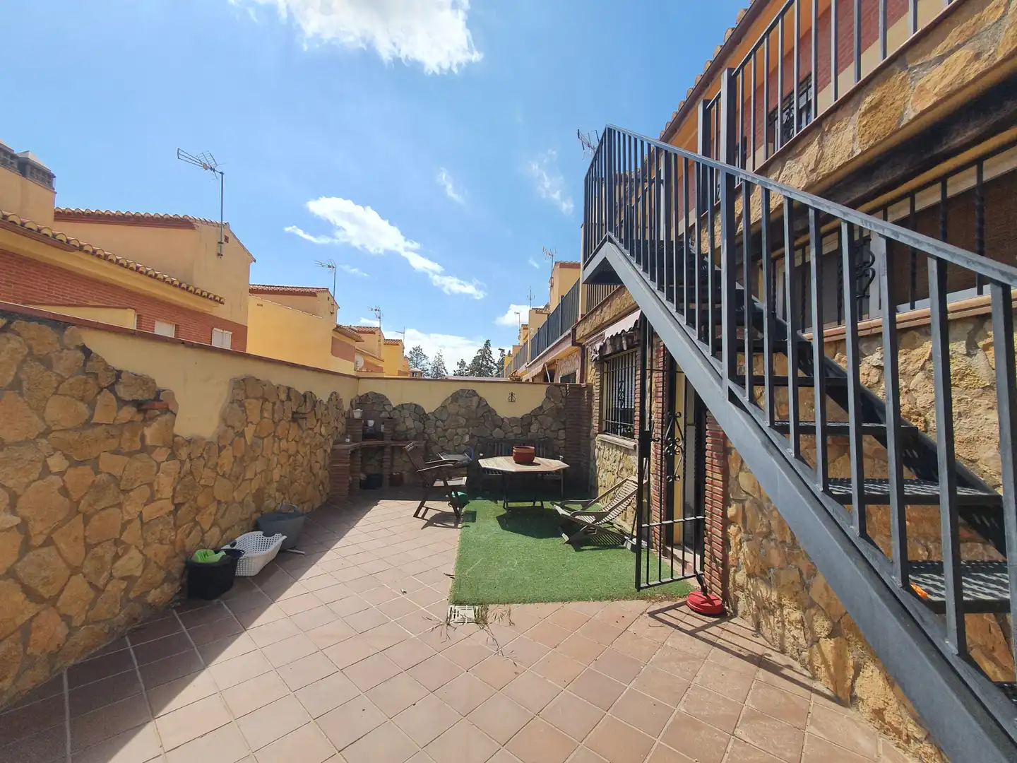 Terrassa de Casa adosada en venda en Guadix amb Terrassa