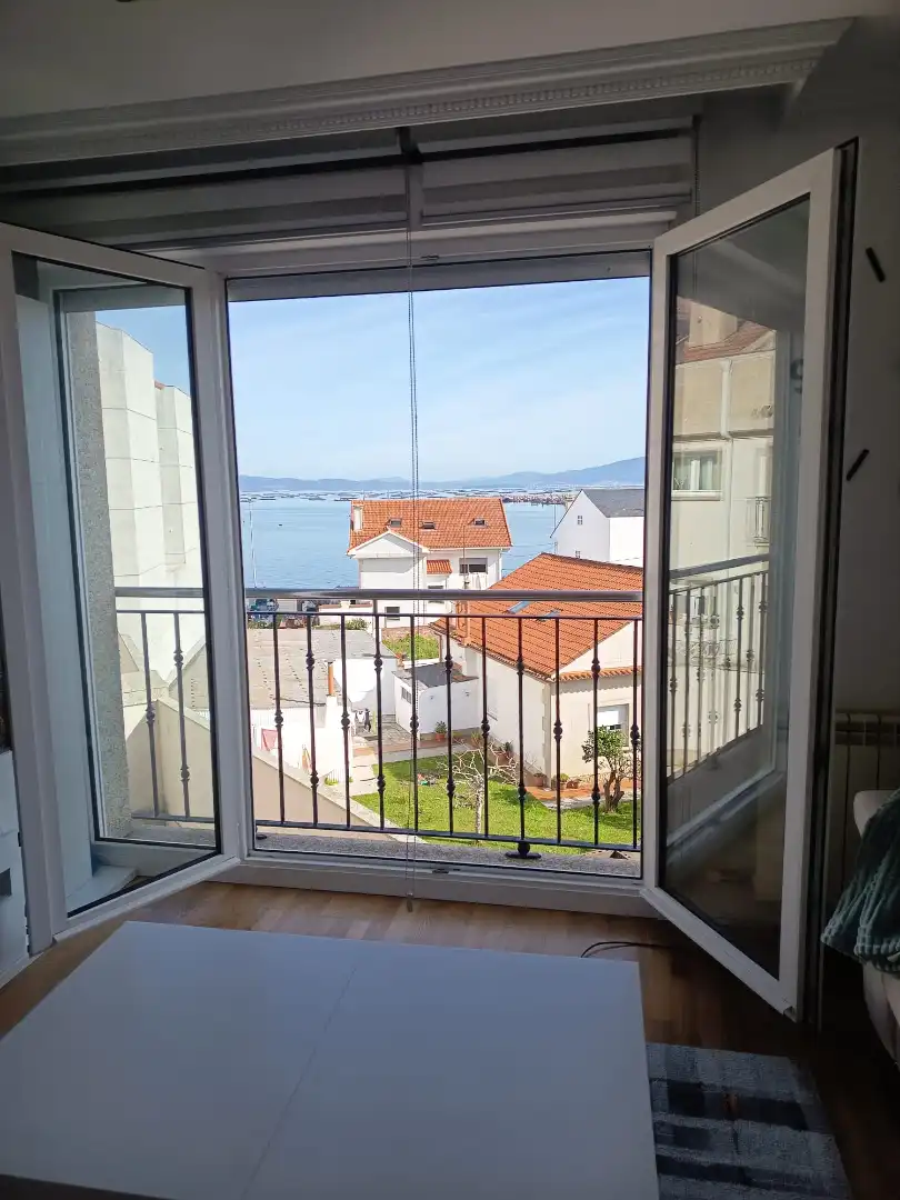 Balcony of Apartments for sale in A Illa de Arousa   with Heating, Parquet flooring and Storage room