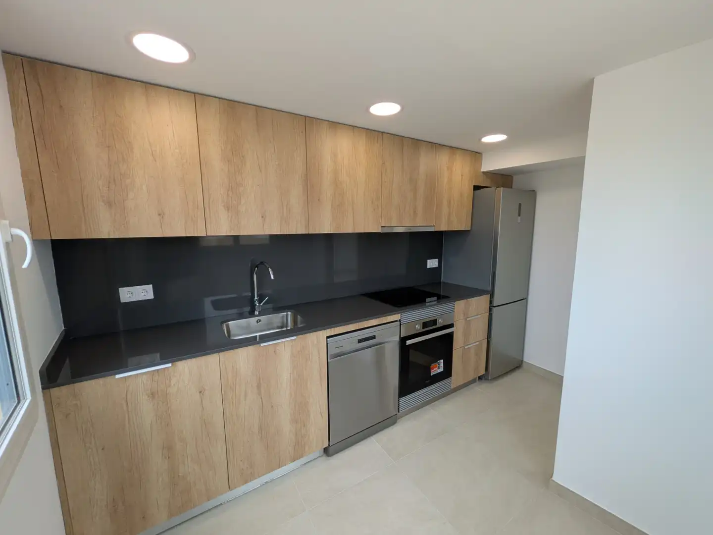 Cocina de Ático en venta en Castellón de la Plana / Castelló de la Plana con Aire acondicionado y Terraza
