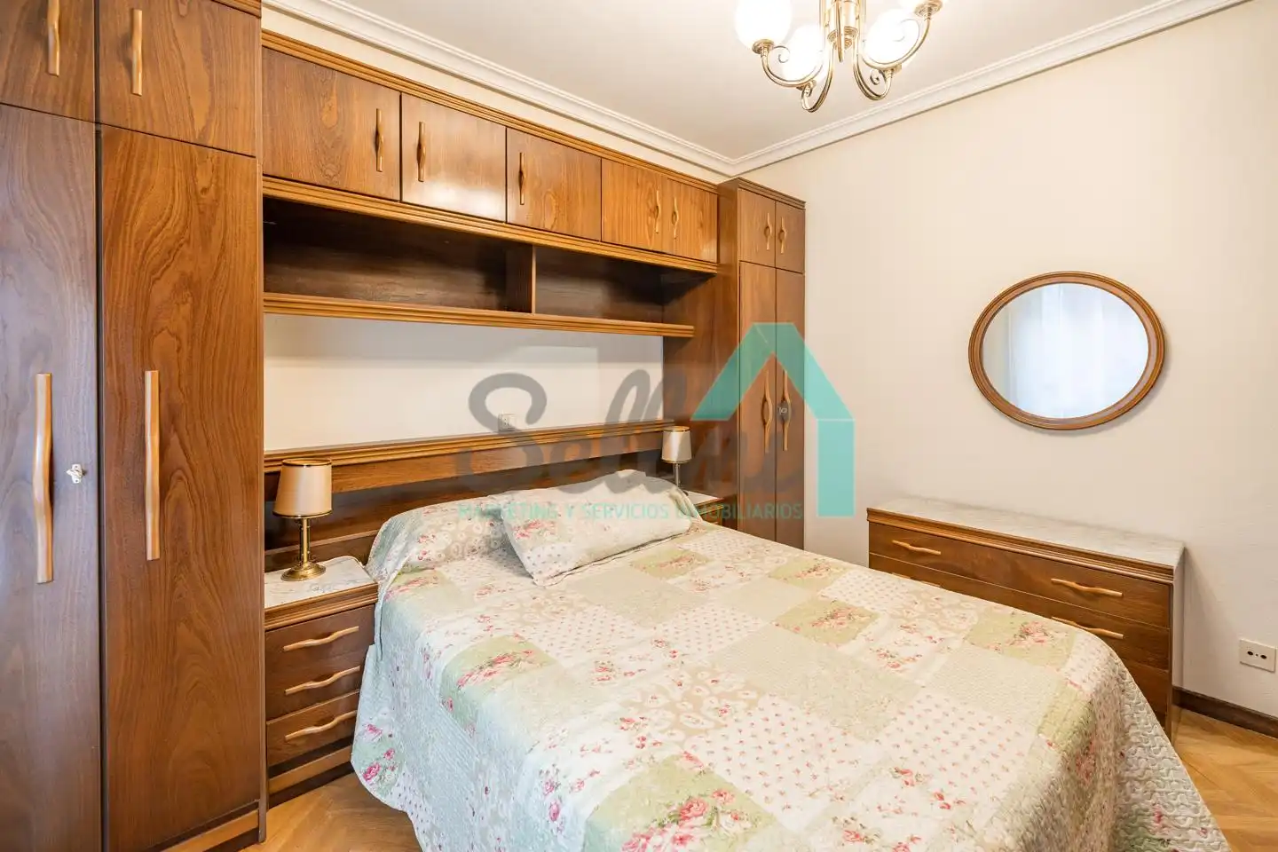 Schlafzimmer von Wohnung zum Verkauf in Gijón  mit Heizung und Parkett