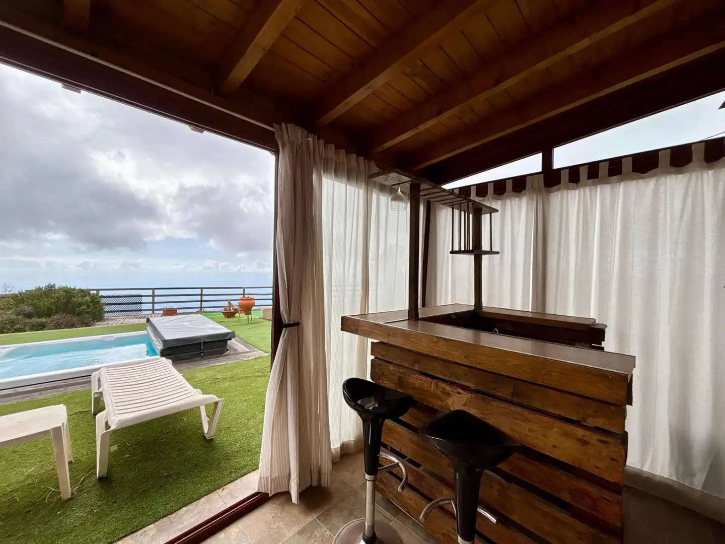 Terraza de Finca rústica en venta en Fasnia con Trastero, Piscina y Amueblado