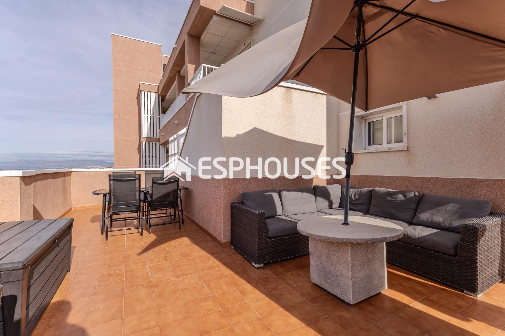 Terraza de Apartamento en venta en Guardamar del Segura con Aire acondicionado, Terraza y Amueblado