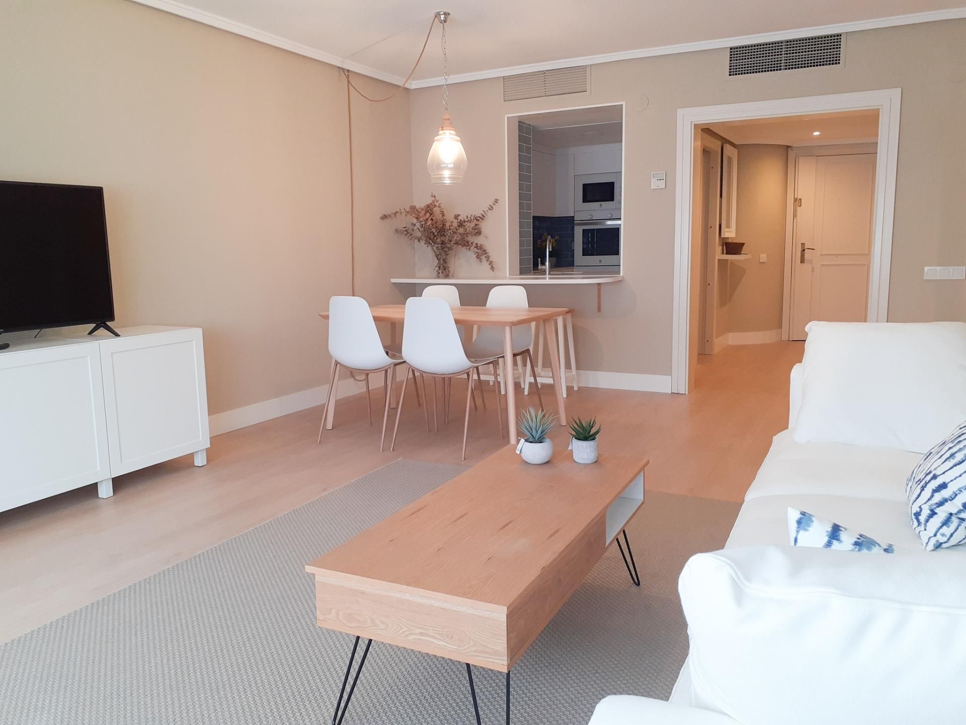 Living room of Flat to rent in Alicante / Alacant  with Air Conditioner and Heating