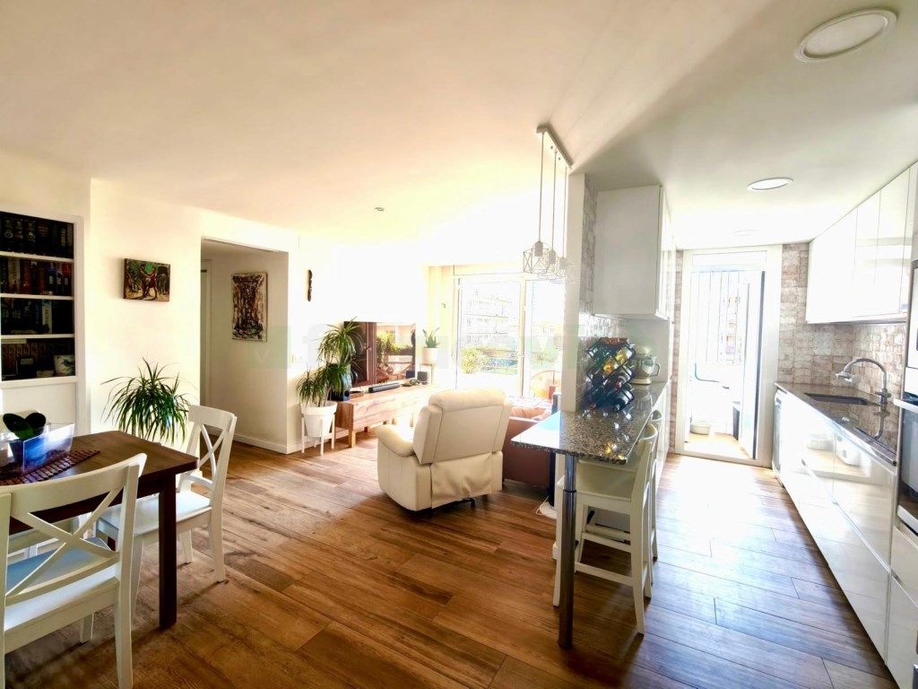 Living room of Flat for sale in Calella  with Air Conditioner, Terrace and Swimming Pool