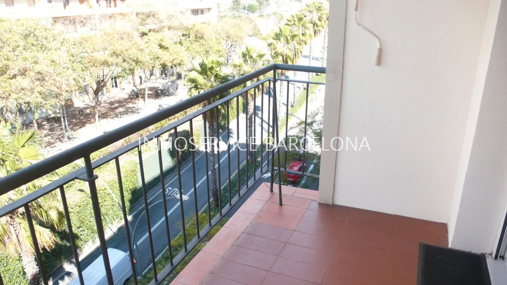 Balcony of Flat to rent in  Barcelona Capital  with Air Conditioner, Heating and Parquet flooring