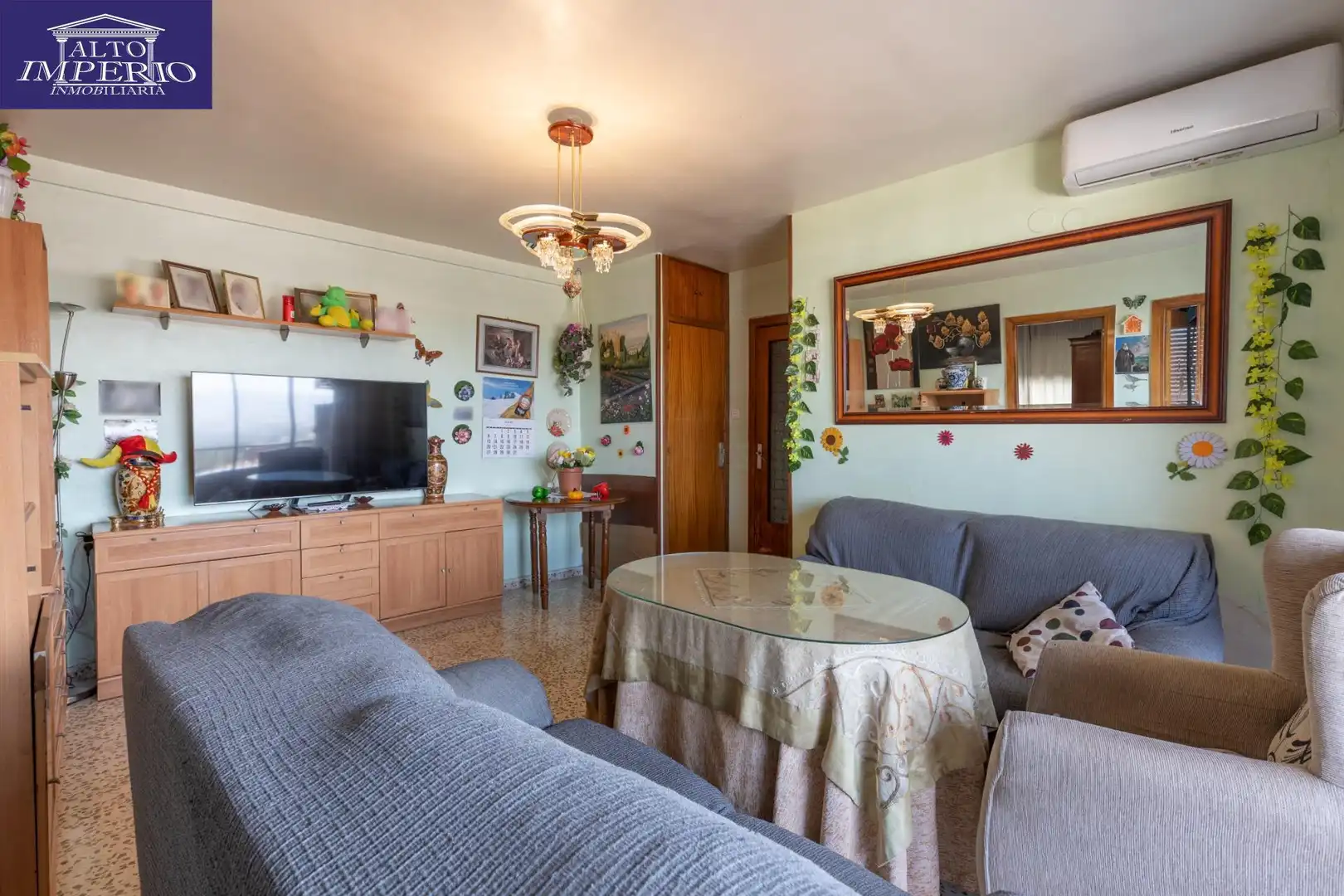 Sala de estar de Piso en venta en Granada