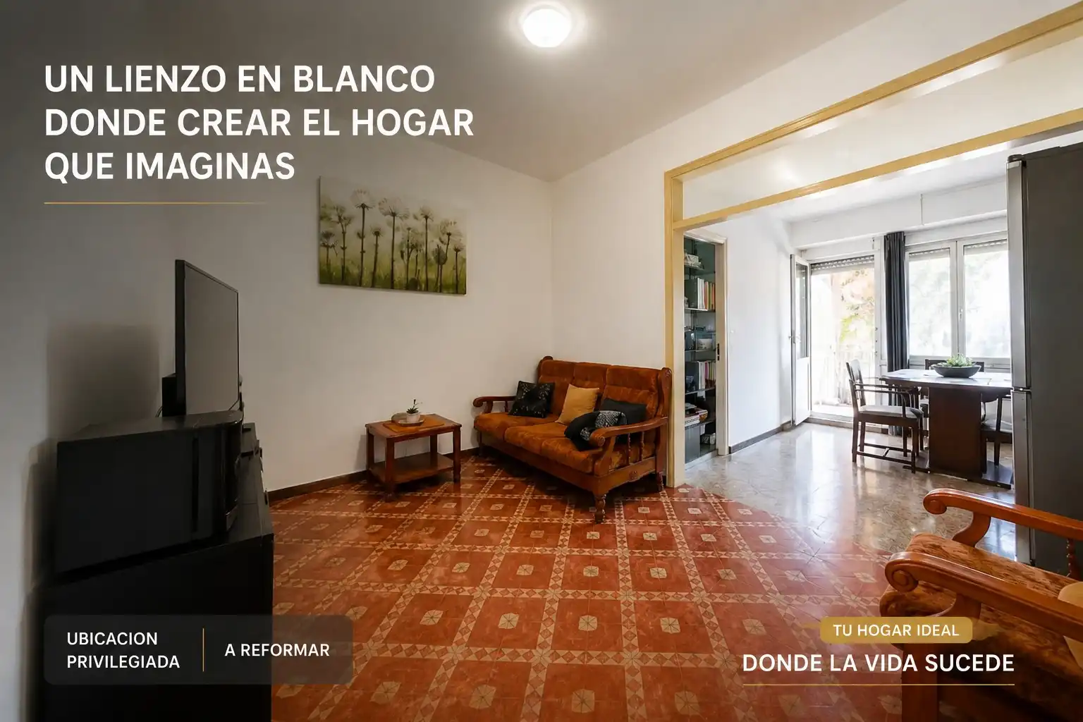 Sala d'estar de Casa o xalet en venda en Terrassa amb Calefacció i Terrassa