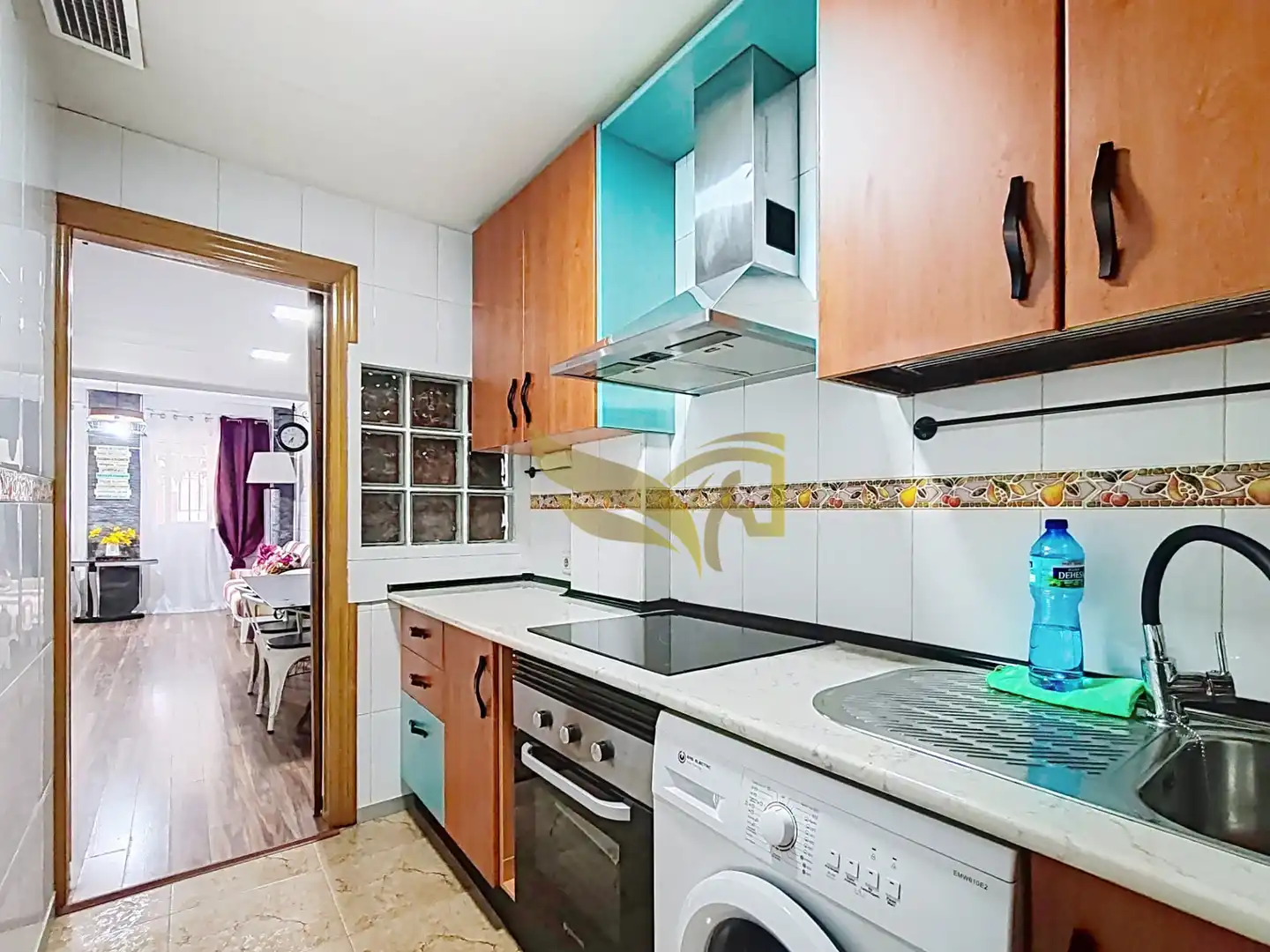 Cocina de Casa adosada en venta en Murcia con Aire acondicionado, Jardín privado y Parquet