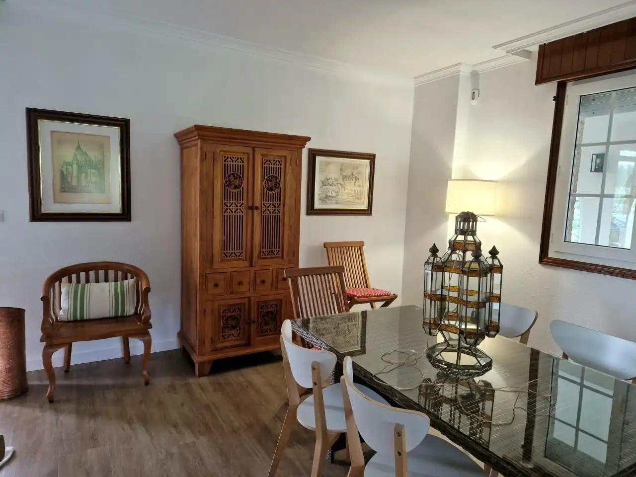 Menjador de Casa o xalet en venda en Gondomar amb Calefacció, Parquet i Terrassa