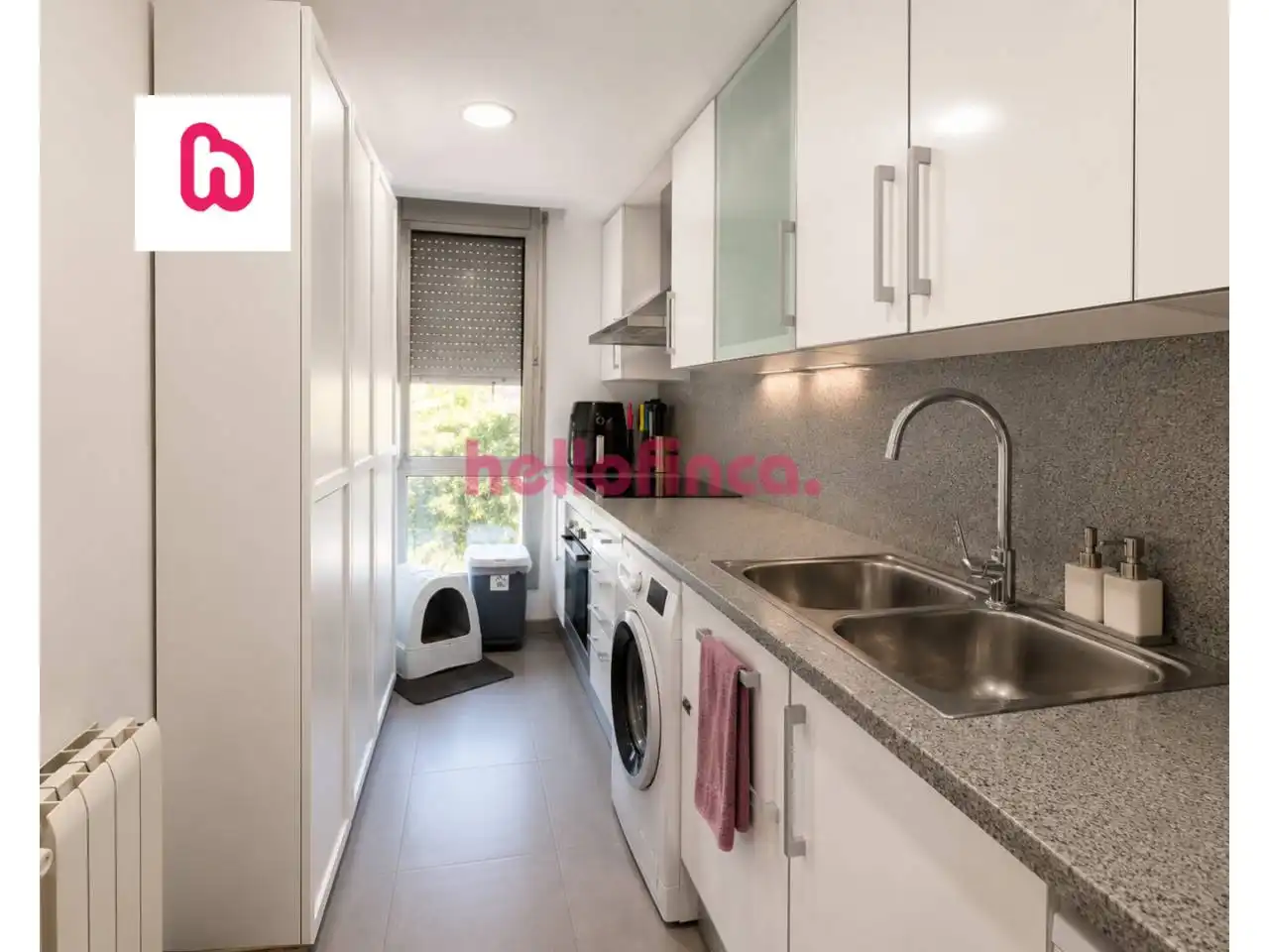 Kitchen of Flat for sale in Capellades  with Air Conditioner, Heating and Parquet flooring