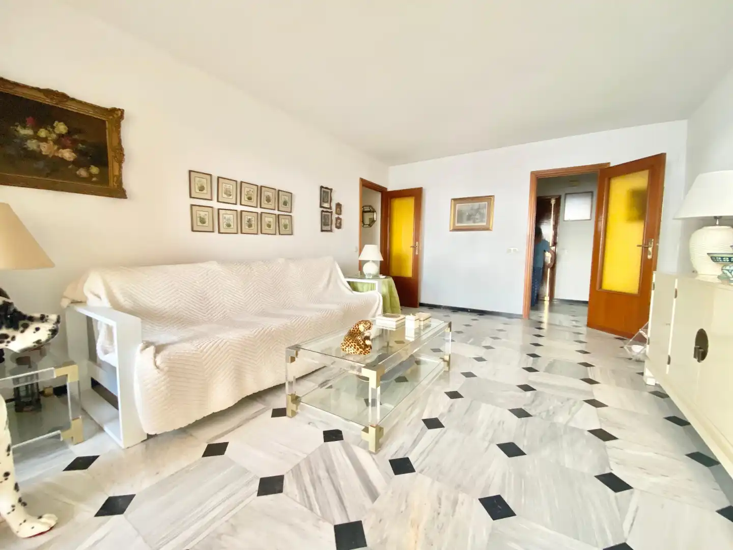 Living room of Apartments for rent in Benidorm  with Heating, Swimming Pool and Furnished