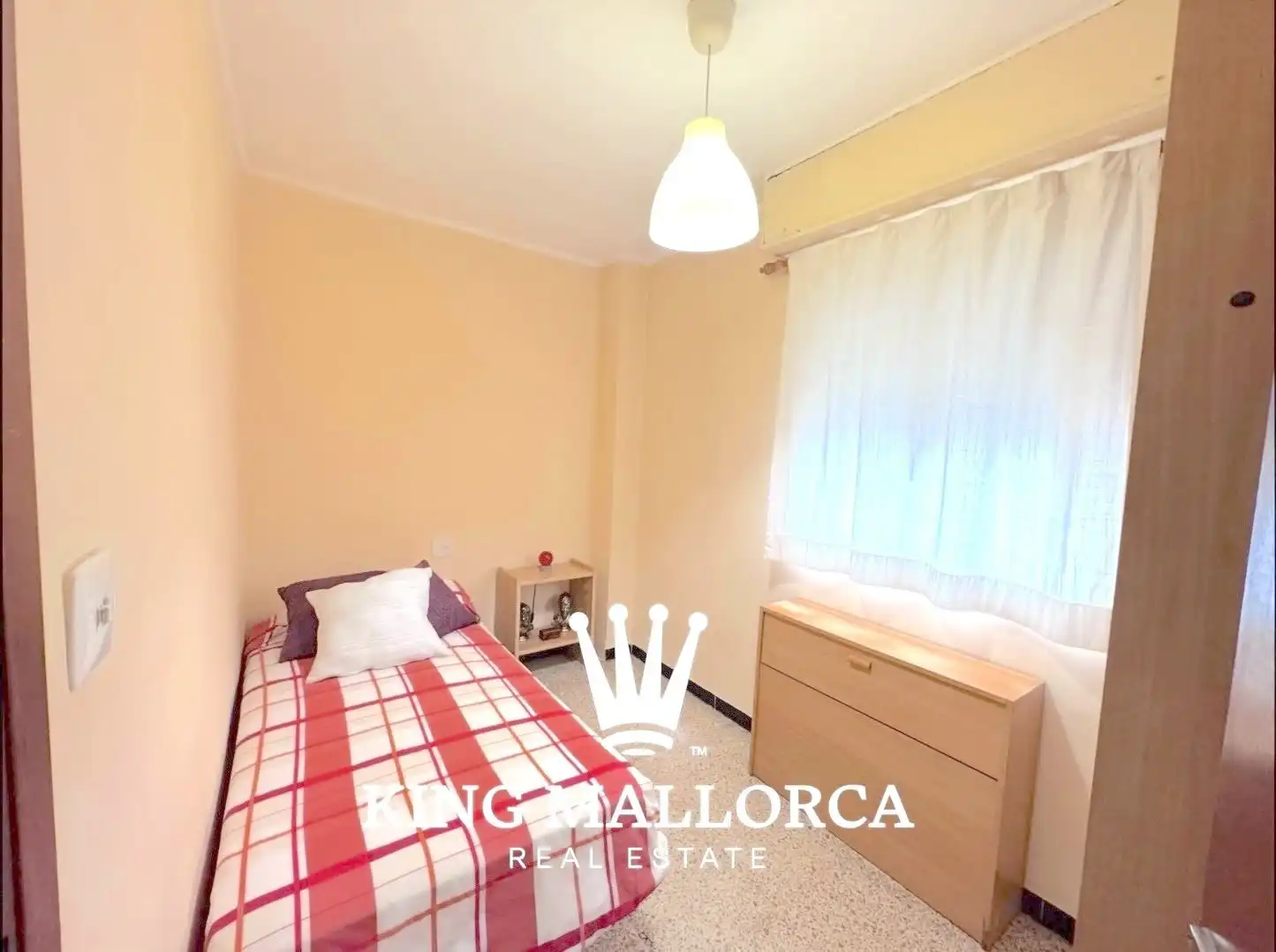 Bedroom of Flat for sale in  Palma de Mallorca  with Air Conditioner, Heating and Terrace