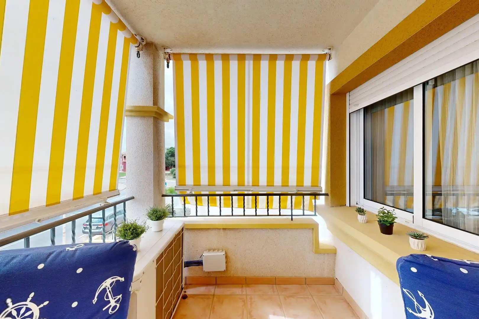 Terraza de Apartamento en venta en Cartagena con Aire acondicionado, Calefacción y Jardín privado