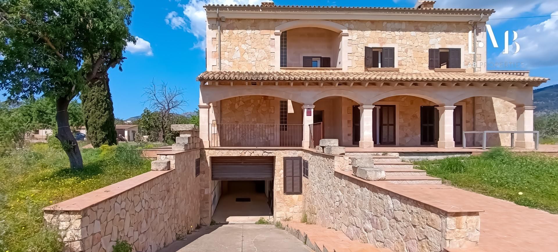 Exterior view of Country house for sale in Bunyola  with Air Conditioner, Heating and Private garden