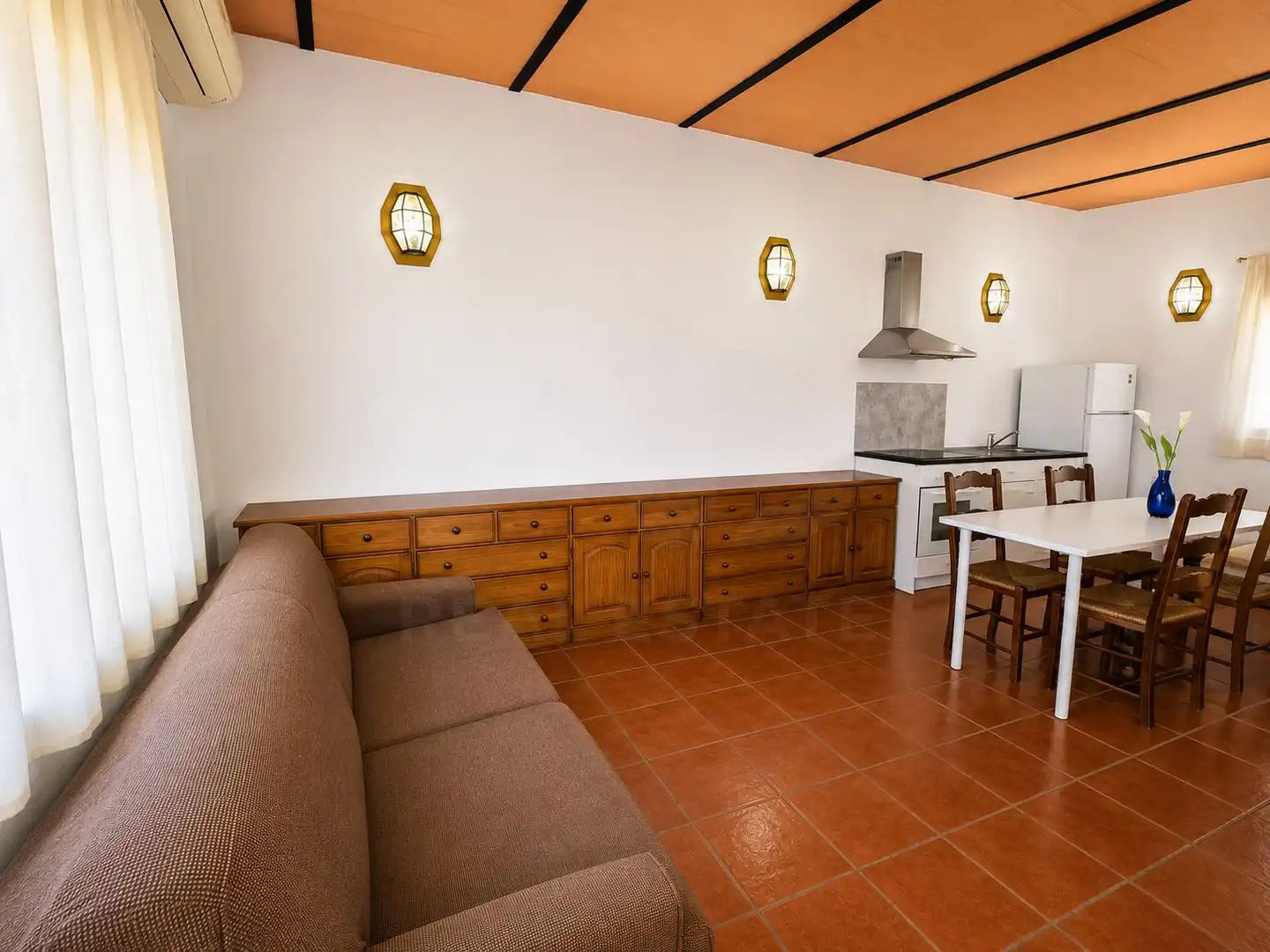 Living room of Houses for sale in Fortuna  with Air Conditioner, Terrace and Swimming Pool