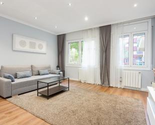 Sala d'estar de Apartament de lloguer en  Barcelona Capital amb Aire condicionat