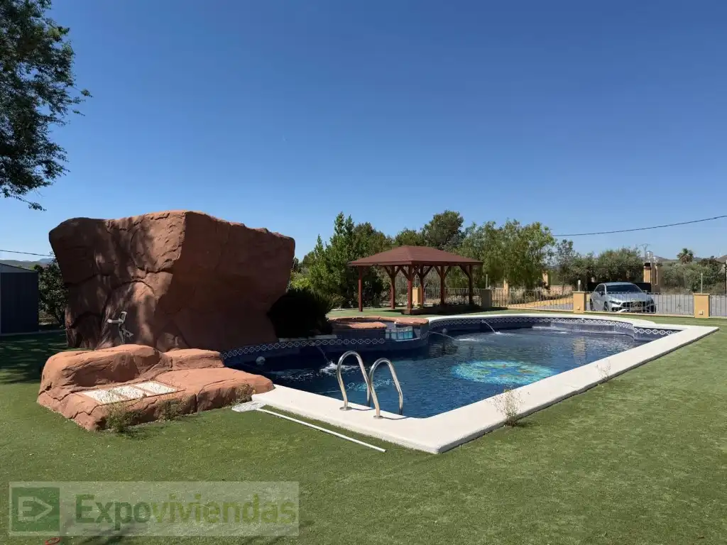 Piscina de Casa o chalet en venta en Jumilla con Jardín privado, Terraza y Piscina