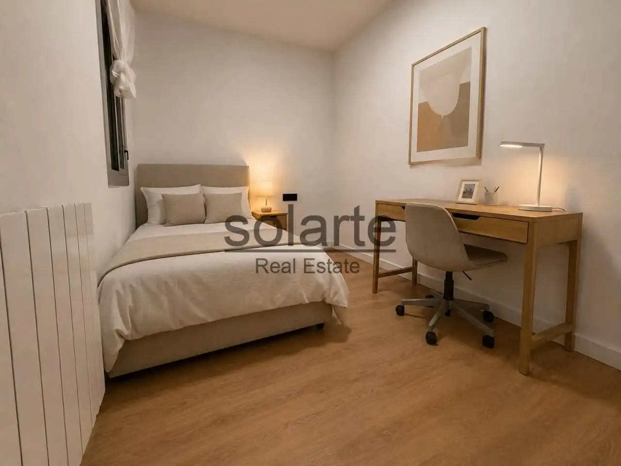 Bedroom of Flat for sale in L'Hospitalet de Llobregat  with Parquet flooring
