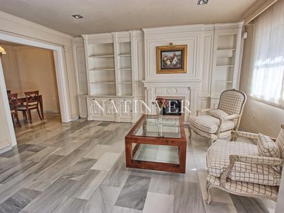 Living room of Single-family semi-detached for sale in Málaga Capital  with Air Conditioner, Terrace and Balcony