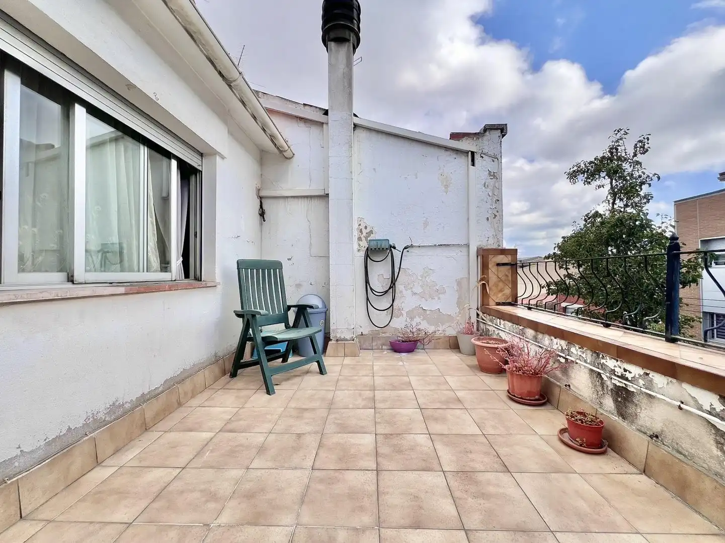 Terrasse von Haus oder Chalet zum Verkauf in Terrassa mit Heizung, Terrasse und Abstellraum