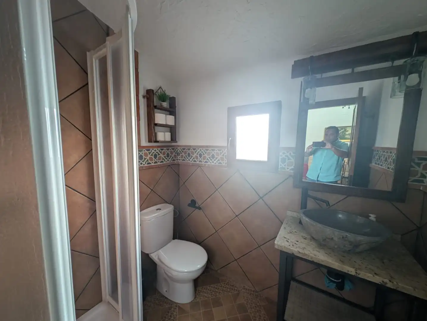 Badezimmer von Country house zum Verkauf in Alcaudete mit Klimaanlage, Privatgarten und Schwimmbad