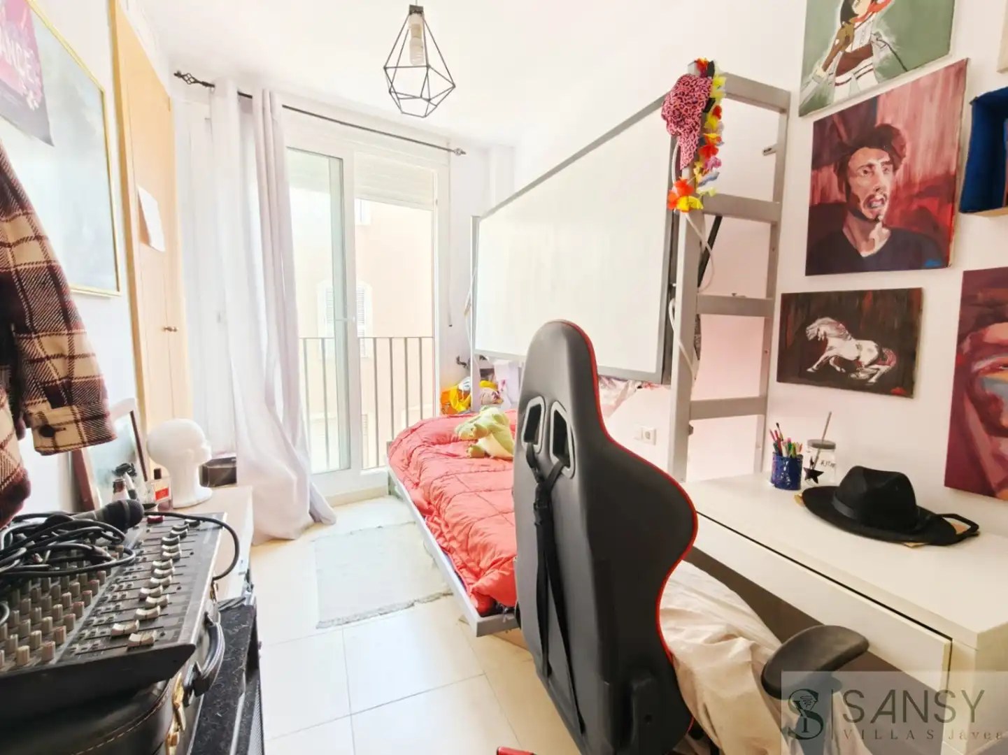 Bedroom of Apartments for sale in Dénia  with Air Conditioner, Heating and Terrace