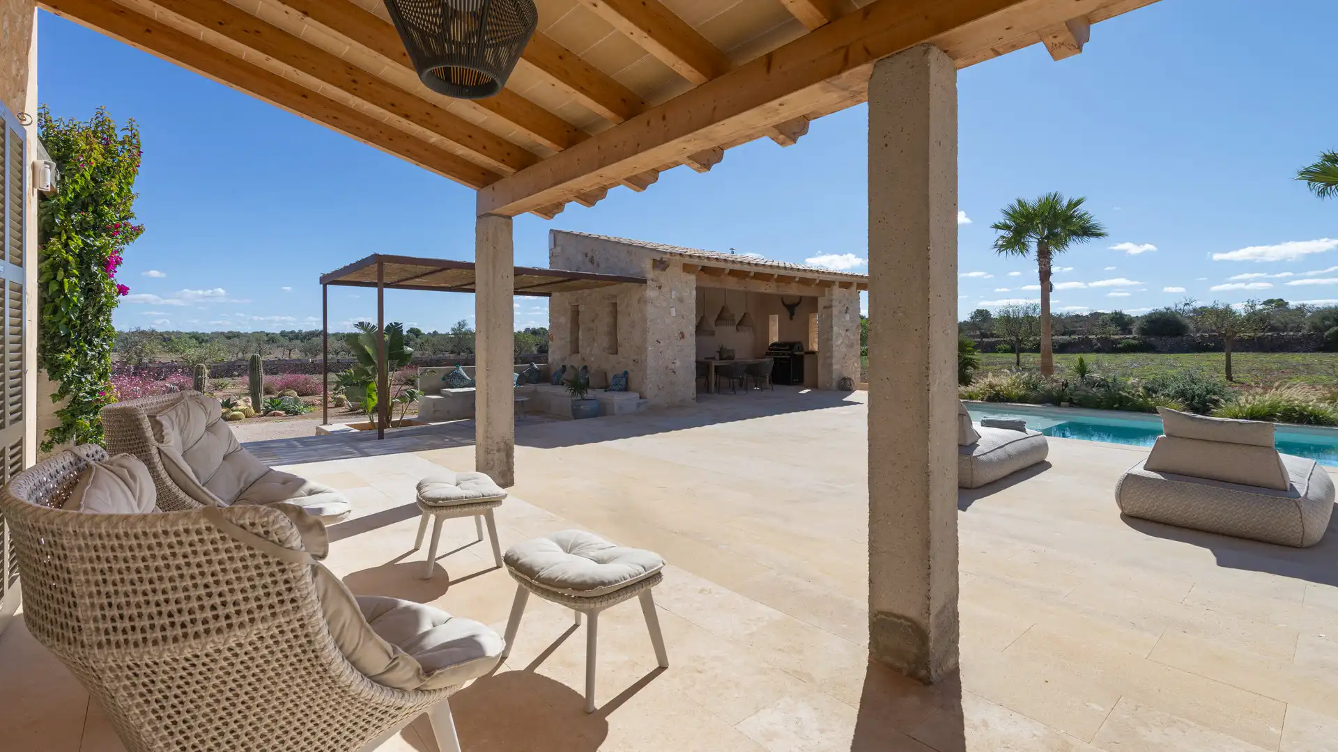 Terrace of Country homes for sale in Ses Salines  with Air Conditioner, Heating and Terrace