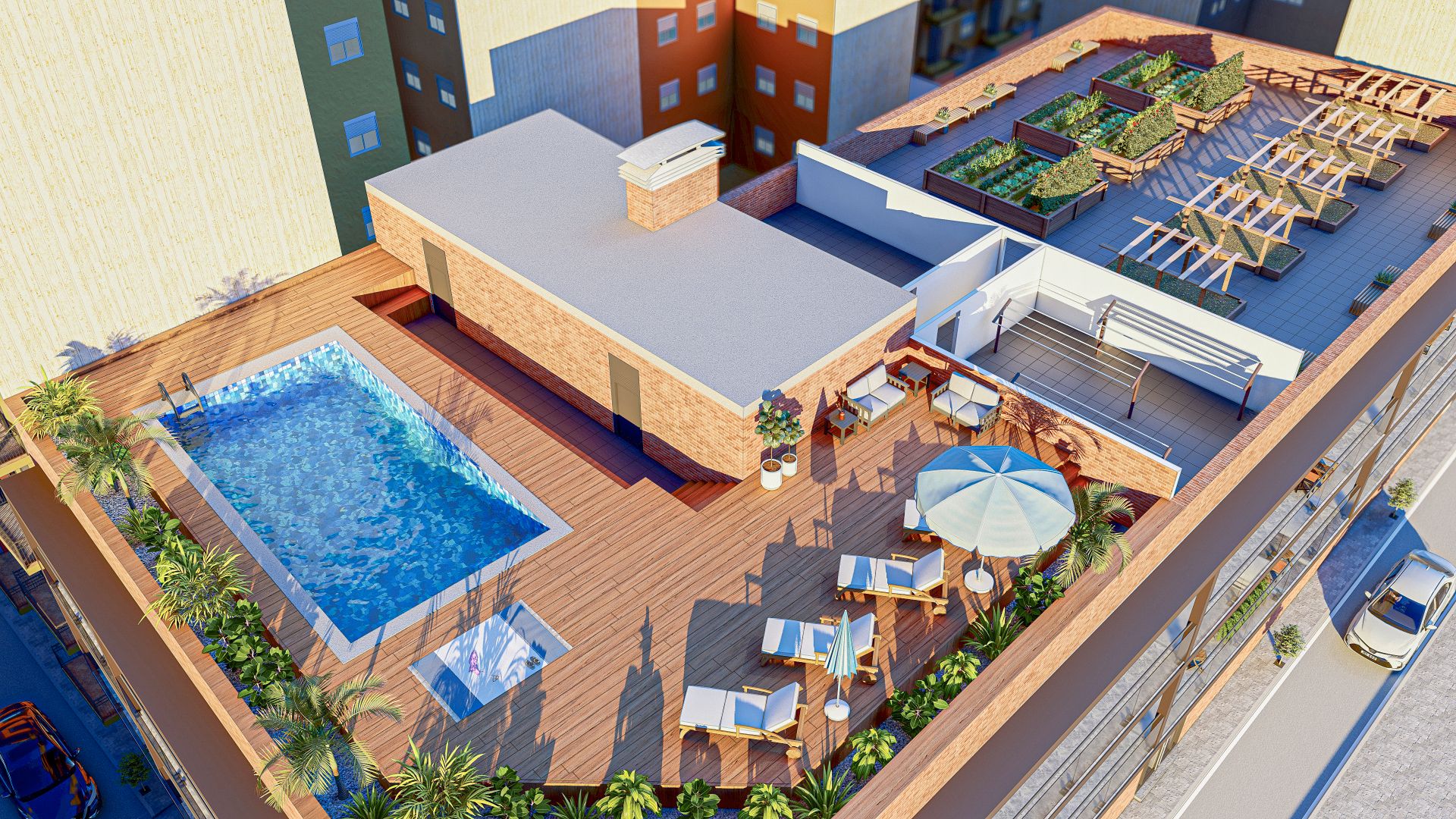 Terrace of Flat for sale in L'Hospitalet de Llobregat  with Terrace and Community pool