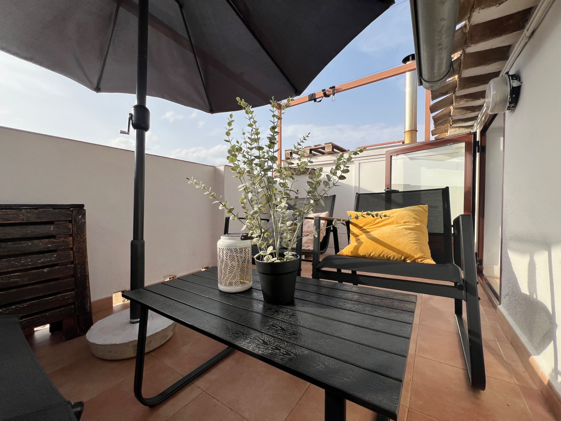 Terrace of House or chalet for sale in Caravaca de la Cruz  with Air Conditioner, Heating and Parquet flooring