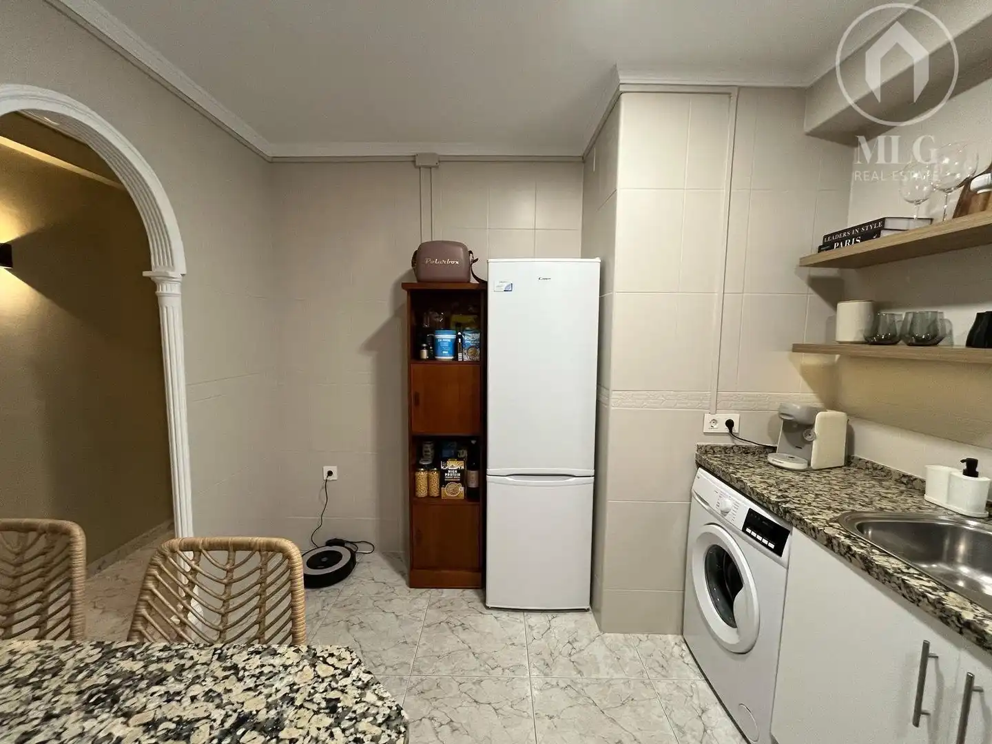 Cocina de Piso en venta en Málaga con Aire acondicionado y Amueblado