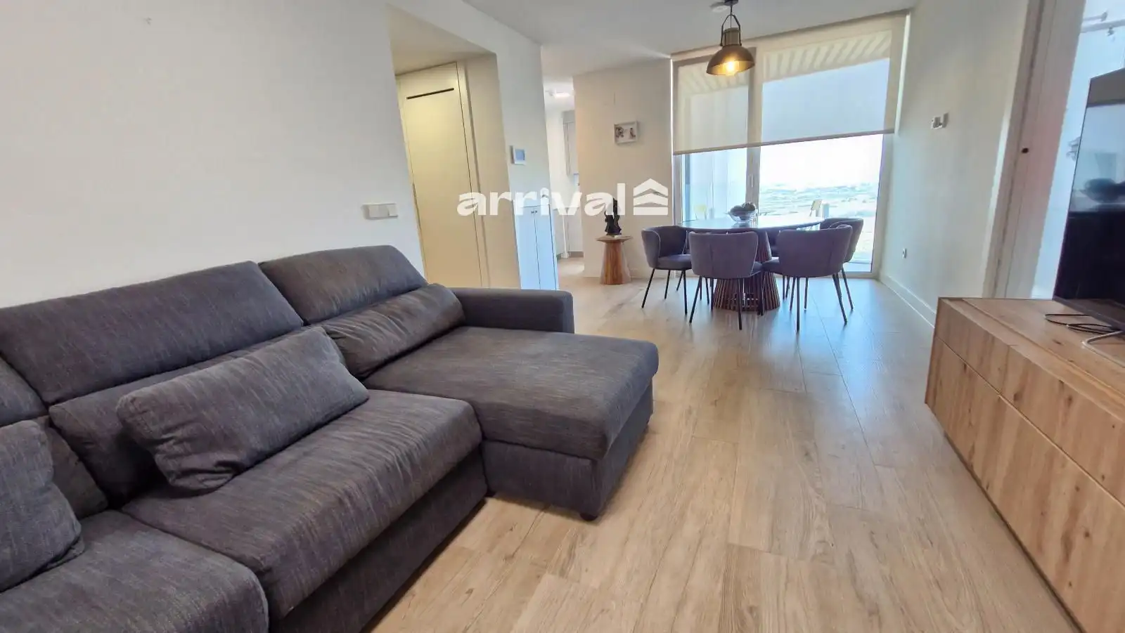 Sala d'estar de Pis de lloguer en Valencia amb Aire condicionat, Calefacció i Terrassa