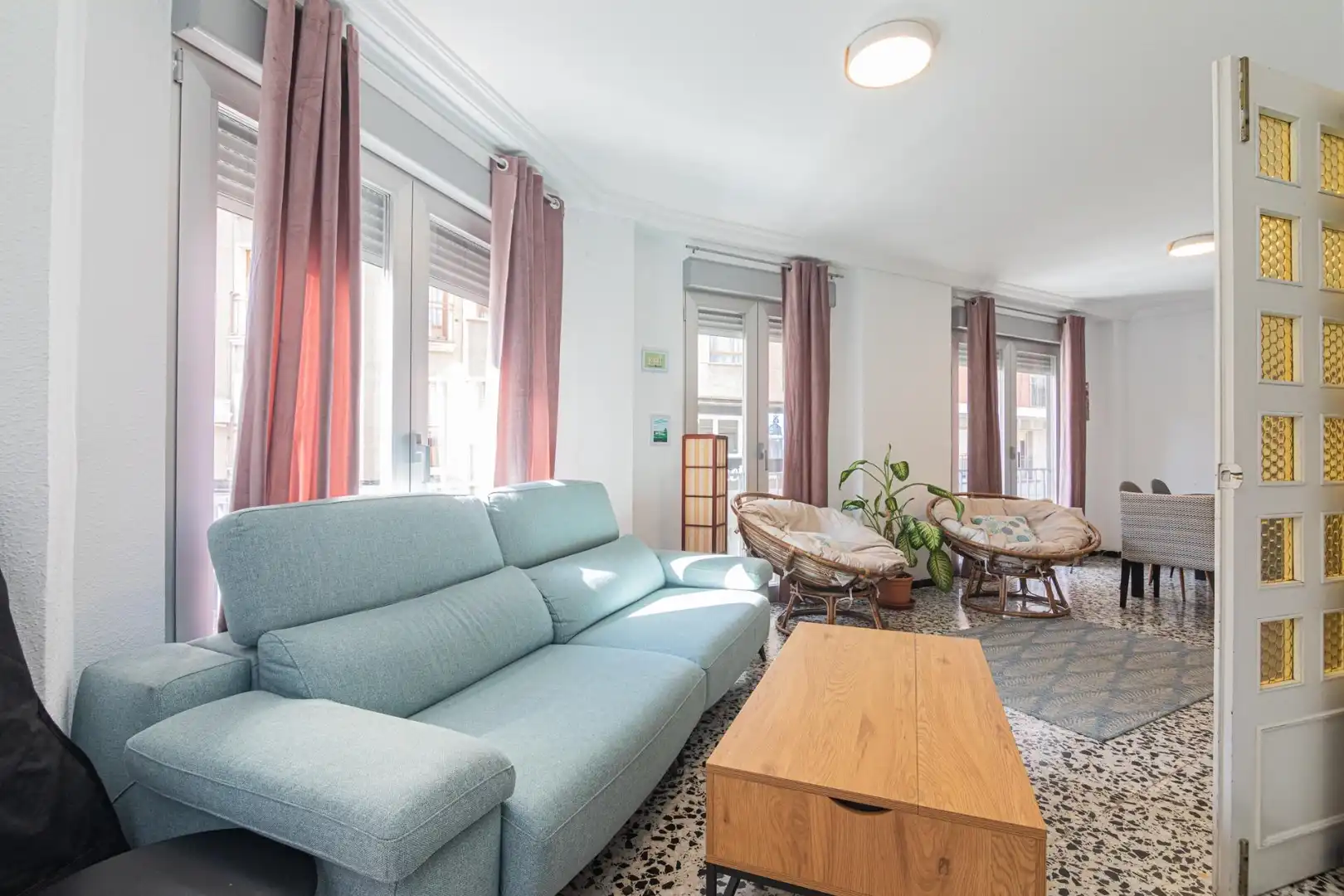 Sala de estar de Piso en venta en Elche / Elx con Balcón