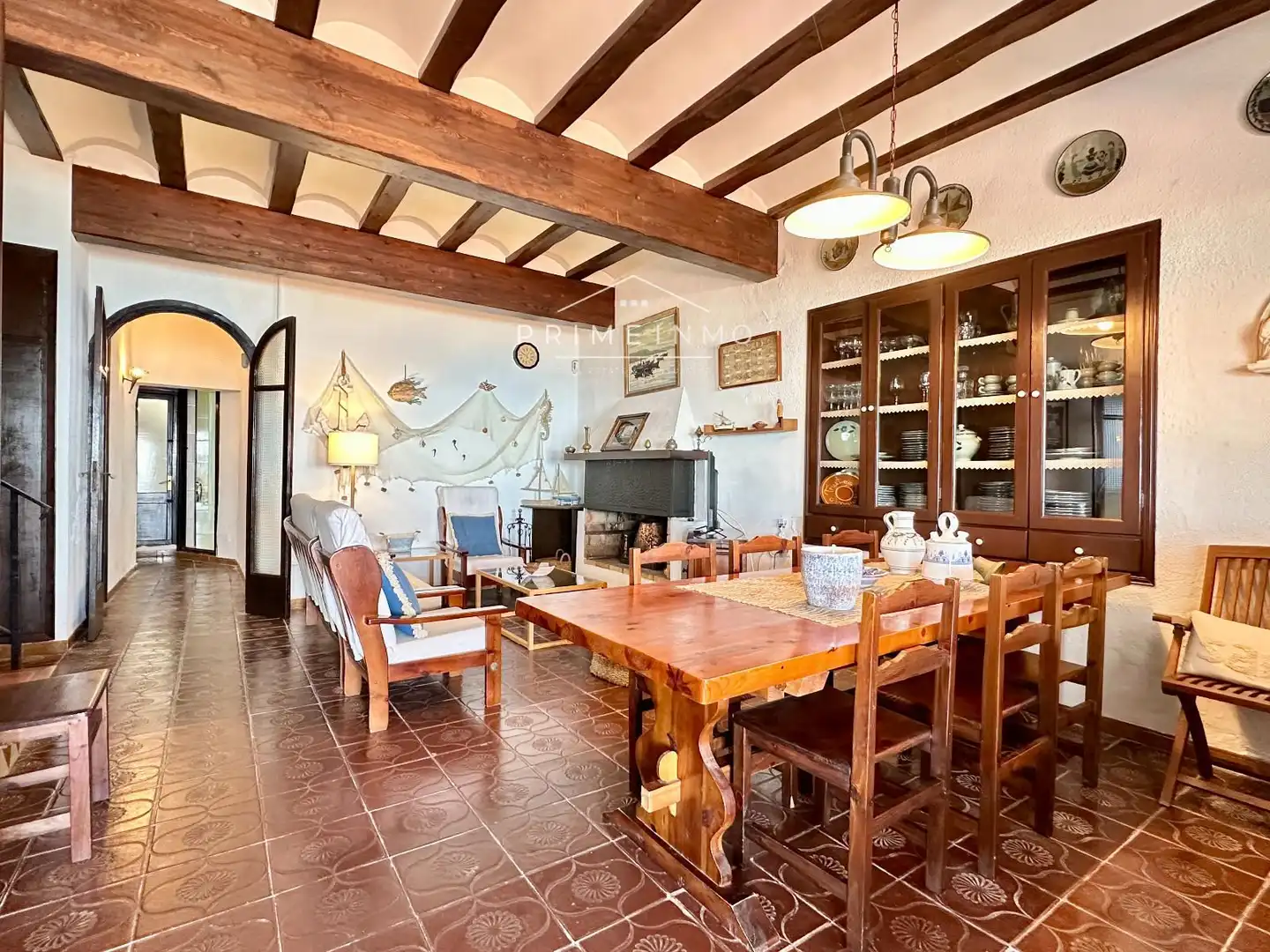 Comedor de Casa o chalet en venta en Vandellòs i l'Hospitalet de l'Infant con Terraza, Amueblado y Alarma