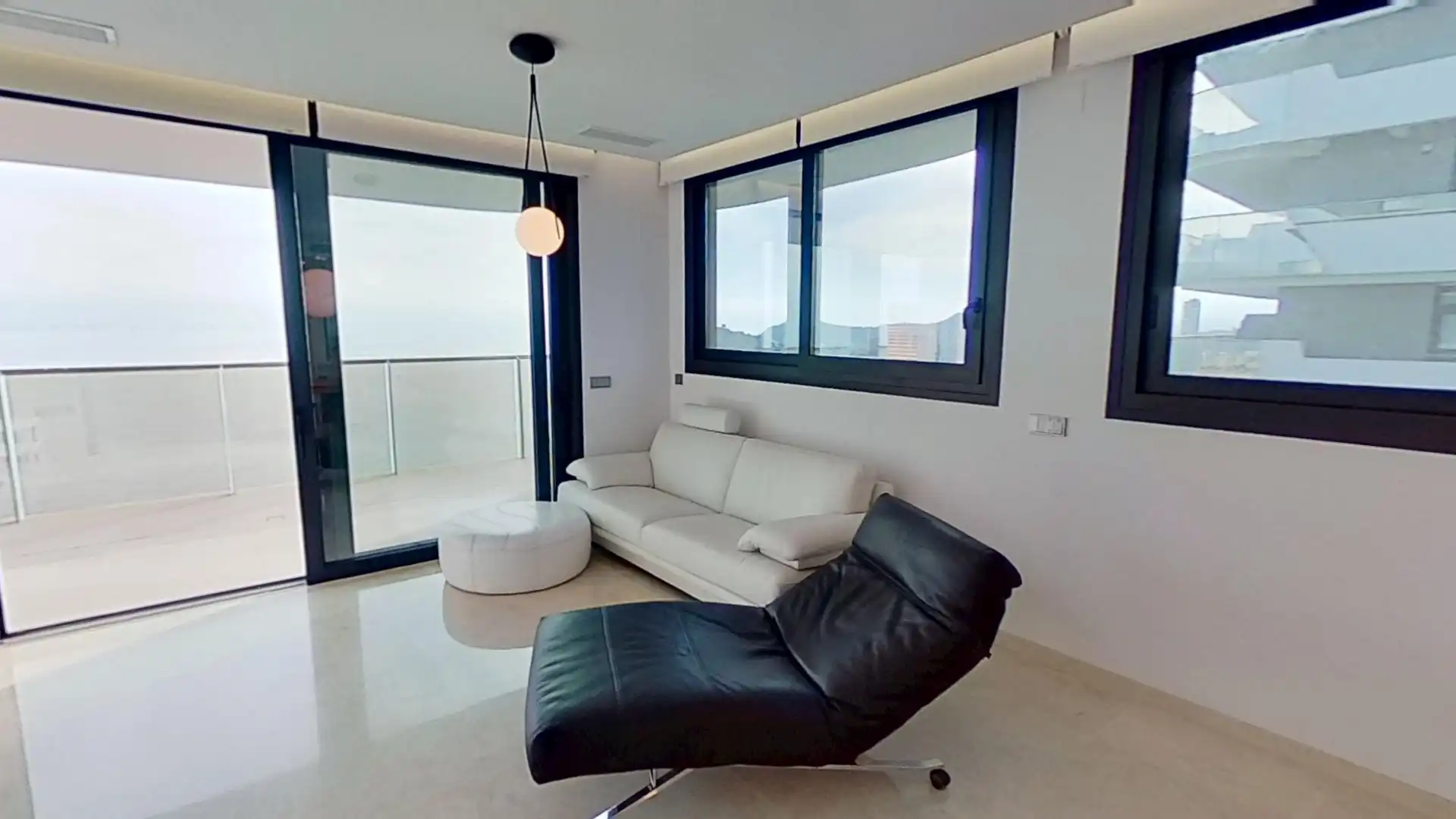 Sala de estar de Ático en venta en Benidorm con Aire acondicionado, Calefacción y Terraza
