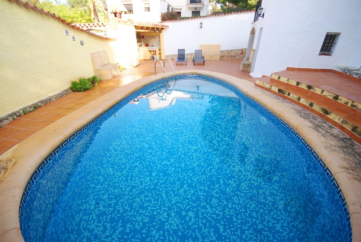 Swimming pool of House or chalet for sale in Dénia  with Air Conditioner, Heating and Private garden