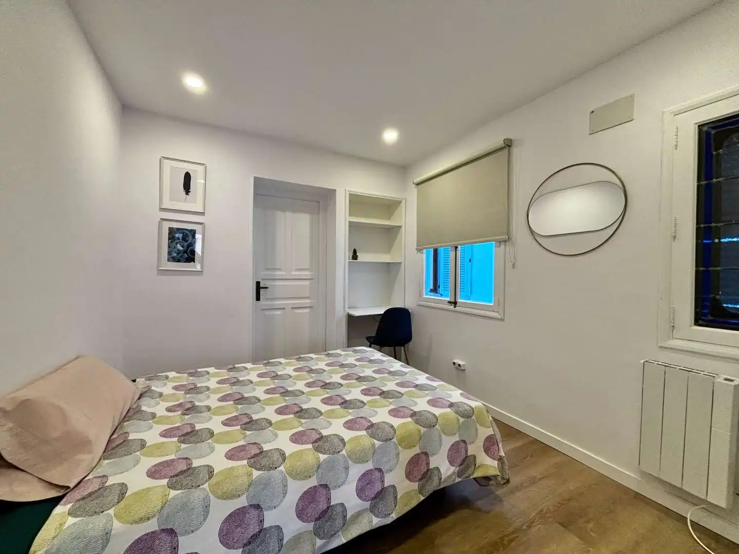 Bedroom of Flat for share in  Palma de Mallorca  with Air Conditioner, Heating and Terrace