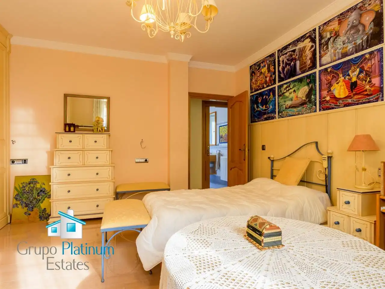 Habitación de Casa o chalet en venta en Olula del Río con Aire acondicionado, Calefacción y Jardín privado