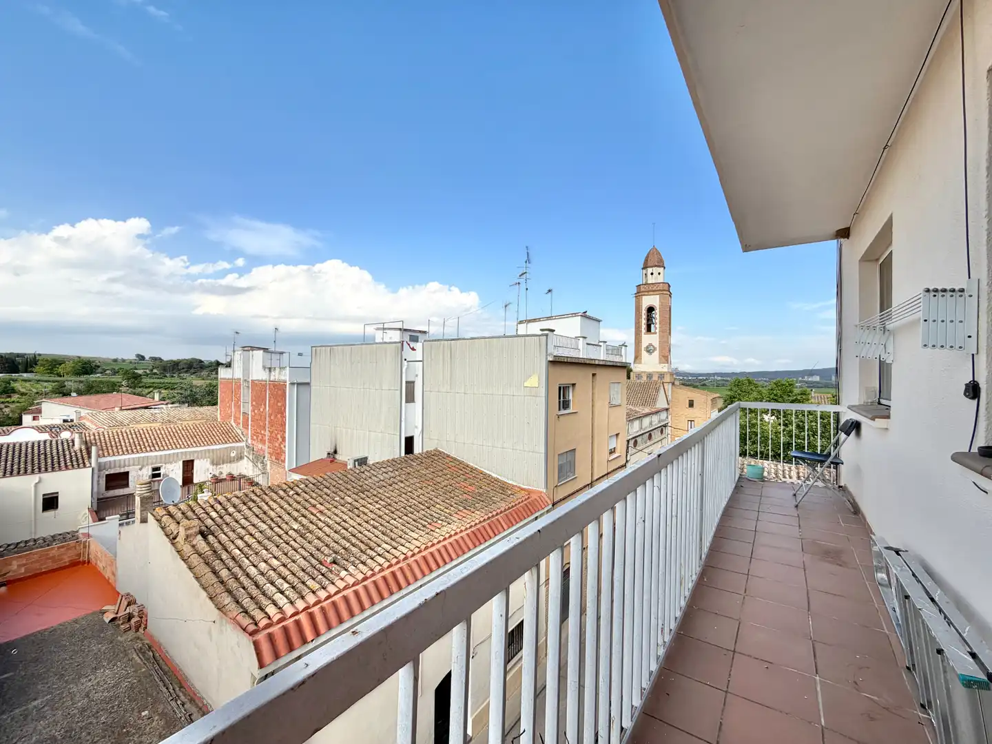 Exterior view of Flat for sale in Castellví de la Marca  with Air Conditioner, Furnished and Balcony